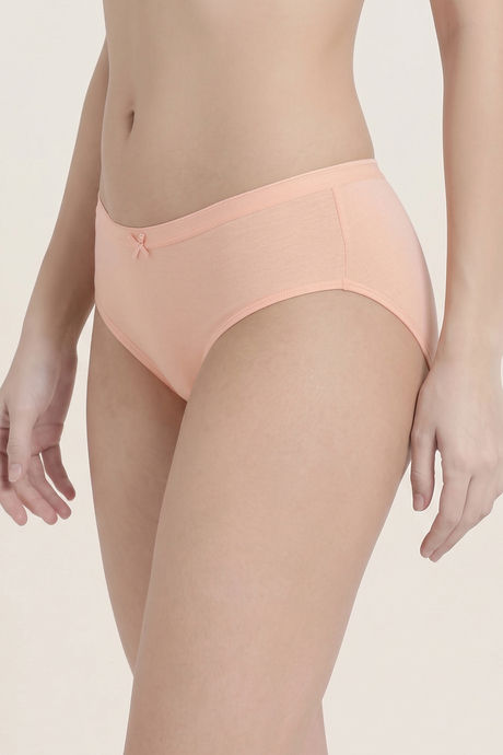 Zivame Anti-Microbial Low Rise Full Coverage Hipster Panty (Pack of 3) - Multicolor — image 2